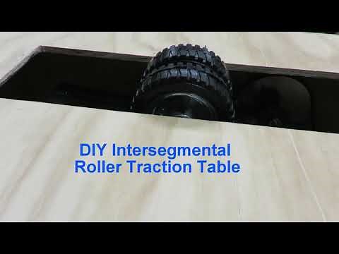 DIY Back Roller or Intervertebral Traction Table