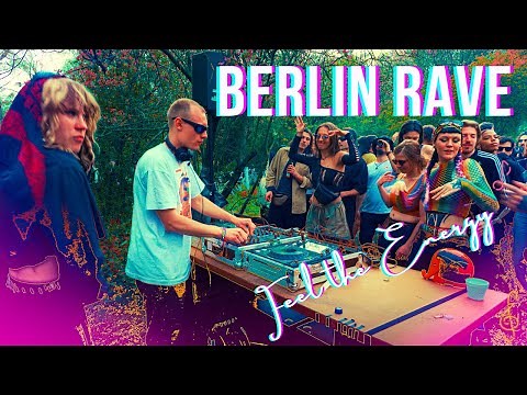 Berlin LIVE Psytrance & Goa Street Dance Rave Set | 90s Vibes
