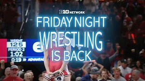 We've got a B1G night of 🤼 ahead on Big Ten Network ‼️ 🔥 6 PM CT - No. 1 Penn State vs. No. 4 Iowa 🔥 8 PM CT - No. 6 Nebraska vs. No. 7 Minnesota | Big Ten Network