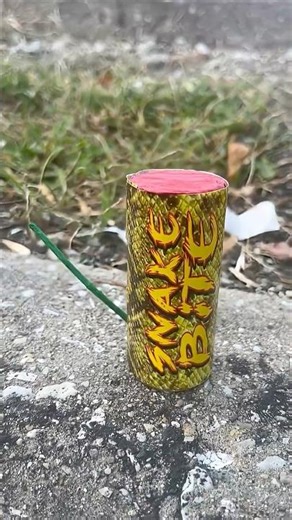 Snake Bite firework. #pyro #fireworks #pyrotechnics #viral #firecrackers #loud #firework #m80