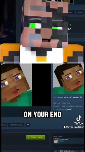 Updating My Minecraft Steve FaceRig Avatar (Part 2) | Converting It Into My Custom Minecraft Skin