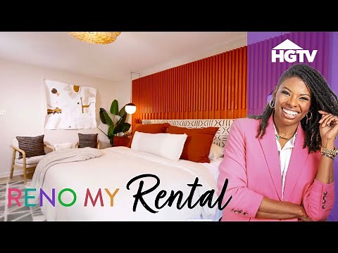 Modern Bedroom Renovation in Only 3 DAYS! | Reno My Rental | HGTV