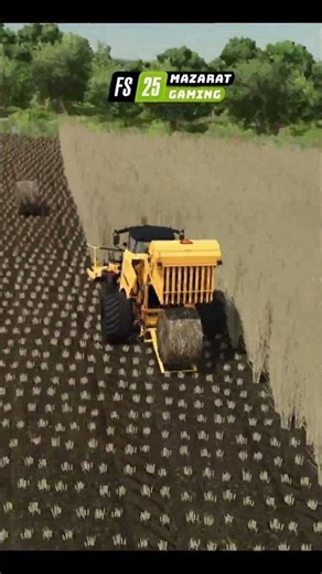 Poplar Baling in Farming Simulator 25 🌾🚜 | Satisfying FS25 Gameplay