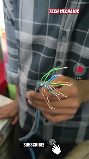 How To Fix Broken Internet cat6 Cable | How To Repair Damaged Cat-6 Cable @techmechanic65 #howto