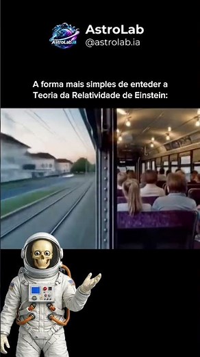 A forma mais simples de entender a Teoria da Relatividade de Albert Einstein: