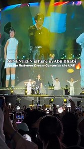 37K views · 165 reactions | An EPIC night in Abu Dhabi with SEVENTEEN, the global K-pop group known for their insane choreography and stage power! ✨ Were you there? #seventeen #seventeenabudhabi #dreamconcertabudhabi #dreamconcert2025 | Yalla Abu Dhabi | Facebook