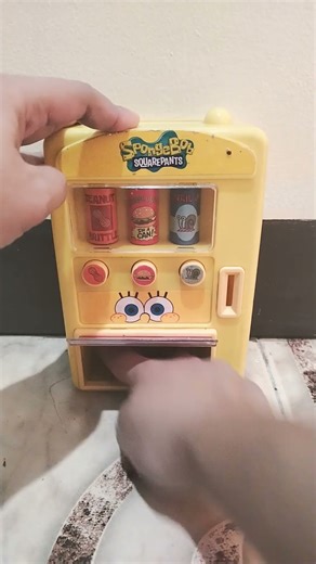 ASMR SpongeBob SquarePants Automatic Vending Machine #spongebob #satisfyingasmr #Trending #shorts