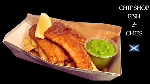 Chip Shop Fish & Chips | Classic Battered Fish Recipe | British Chippy Style