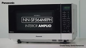 Nuestro NN-SF564MRPH es un horno de microondas avanzado que trabaja con tecnología Inverter. En el video te explicamos como funciona. | Panasonic México