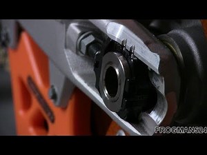 Works Connection Axle Block Kit Install on KTM 300