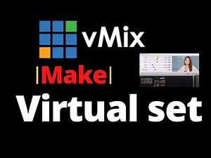 How to Make virtual set vMix | vMix virtual set | Create virtual set | vMix virtual set tutorial