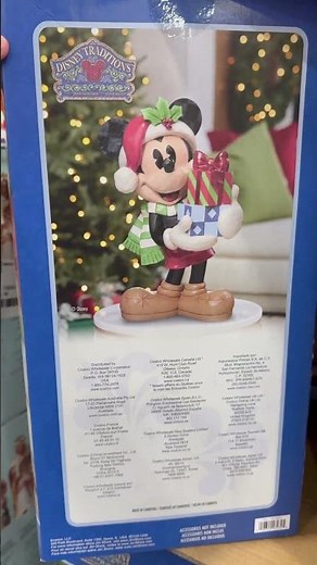 🧑‍🎄 Disney Holiday Statue Mickey/Minnie (Itm. 1851524)