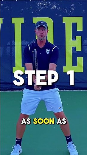 Tennis BACKHAND for Beginners: 3 EASY steps #tennis #sports #howto #tennisplayer #tennislife