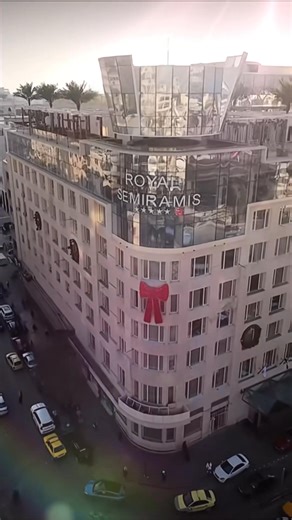 Wonder, innocence, and sparkling eyes dancing around our Hotel. This is where the true magic begins. 🎄🌟✨ | Royal Semiramis