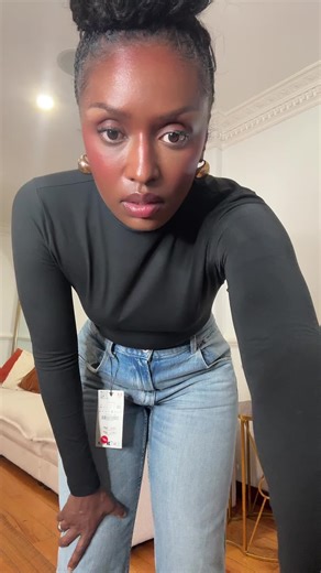 What is this?!?! #zara #tryon | zara jeans girl