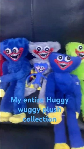 Huggy wuggy’s entire plush collection
