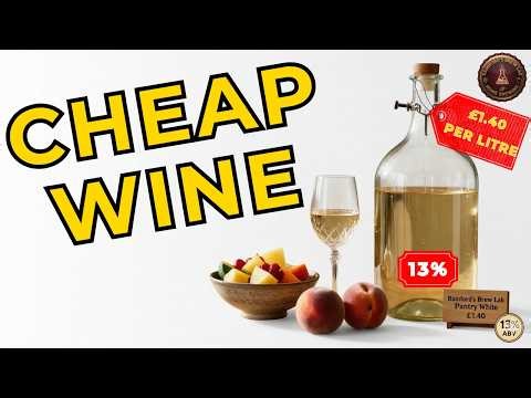 How To Make Alcohol For £1.40 Per Bottle (Country White Wine)
