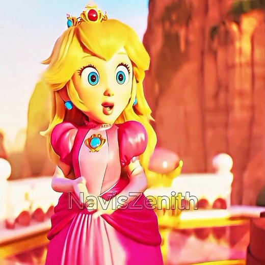 Princess Peach More😢💔 Than Just a Princess Headlight #princess #peach #shorts