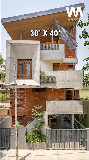 Epic 30'x40' SQFT House | Alayam | #shorts #home #whyarch #architecture #homedesign