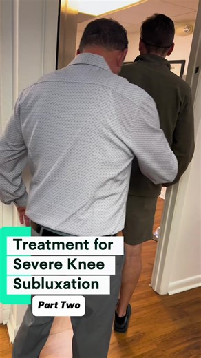 Effective Treatment for Severe Knee Subluxation - Part Two