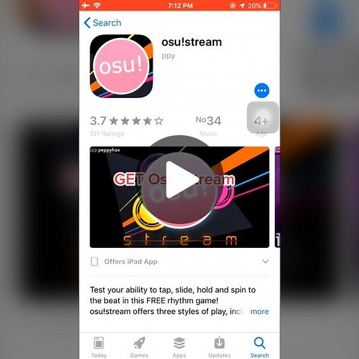 Download OSU!Stream App for iOS Users