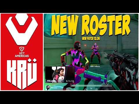 NEW SEN/KRU FIRST GAME! Sentinels vs KRU - HIGHLIGHTS - VCT Americas 2026 ft Jonahp,Victor VALORANT