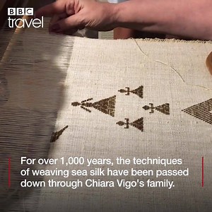 Byssus, or sea silk, is one of the rarest and most coveted materials in the world – and this is the last person on Earth who still knows how to weave it. She lives in Sant'Antìoco, Sardegna, Italy | Discover Sardinia