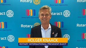 At the Virtual Convention today, President-elect Holger Knaack urged our members to seize this moment and value it for what it is, the opportunity for Rotary to build on what we’ve learned, to embrace this new reality, to embrace new faces, and to find new ways to have a continuing impact on the world. https://on.rotary.org/virtualconvention | Rotary International