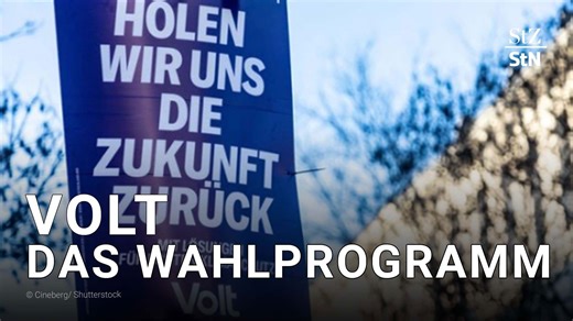 Bundestagswahl 2025: Das Wahlprogramm von Volt