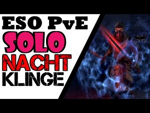 ESO | PvE Solo Ausdauer Nachtklingen Build [Deutsch]