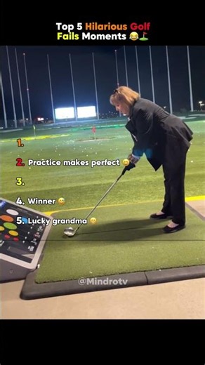 Top 5 Hilarious Golf Fails Moments (When Confidence Meets Disaster!) 😂⛳️