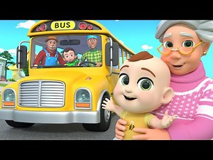 Wheels on the Bus - Crying Baby Song😢👶 | Baby Kids Songs & Nursery Rhymes