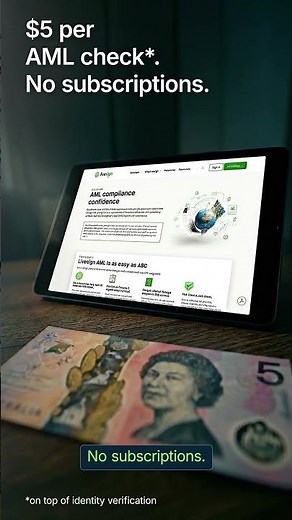 AML Compliance for $5 Per Check | No Subscriptions, No Lock-Ins - Livesign