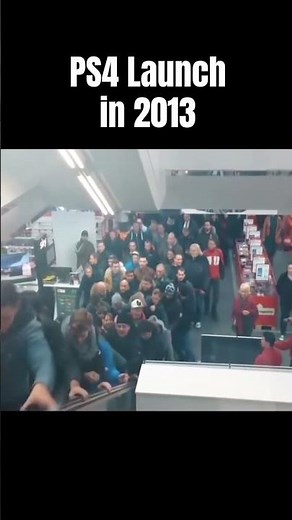 Playstation 4 Launch in 2013 #ps4 #playstation #gaming #nostalgia #shorts