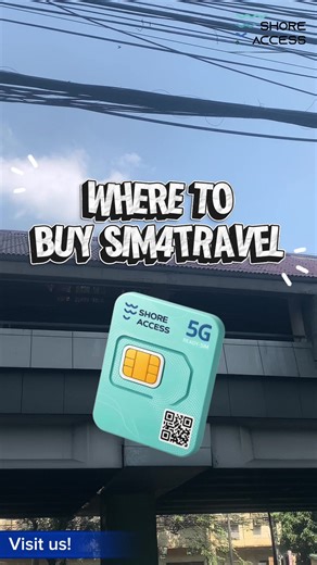 Here's a quick guide kung saan makakabili ng Sim4travel, eSIM at Shore Access Wifi. Visit our office: RM 1241 12/F Times Plaza Building, United nations avenue Ermita, Manila We're Open Monday to Saturday 8:00AM - 5:00PM #Sim4travel #esim #internationalsim #worldwidesim #wifi