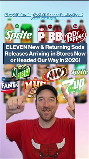 Exciting New Soda Releases Coming in 2026
