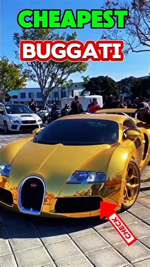 The Cheapest Bugatti in the World 😱 #youtubeshorts