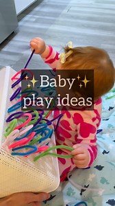 512K views · 83 reactions | Baby sensory activities are such a fun and effortless way to boost your little one’s development! You don’t need fancy toys - just simple, everyday items and dollar store things that engage their senses, spark curiosity, and build essential motor skills. Plus, they’re budget-friendly and easy to set up, making them perfect for busy parents 珞 #babyactivities #babyplayideas #babysensory #babydevelopment | Sasha Mints | Facebook