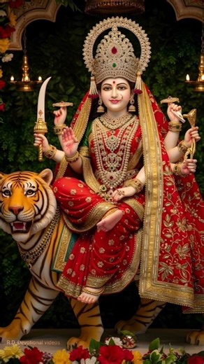 Bankitera Saya main tujhko# Jai mata di# Bhakti gaana🐅👏🪷🔥🌹💐🌻