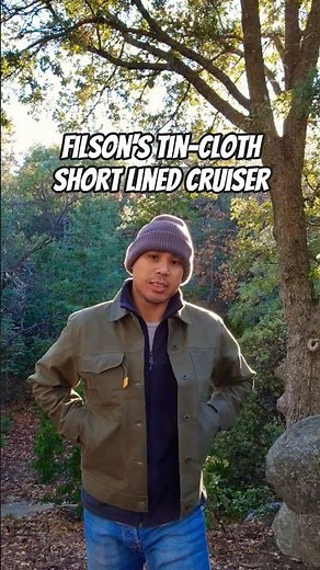 Filson REVIEW Tin Cloth Short-Lined Cruiser in Olive Green