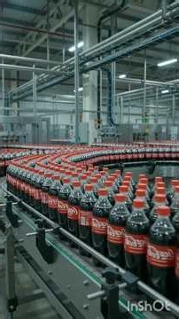 how does america made cocacola🍷 drinks in factory full process 😱#factory#cocacola#viral#ytshorts#yt