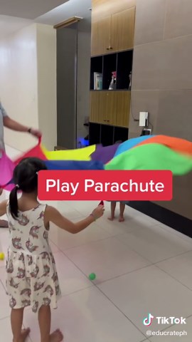 Parachute Play for Toddlers: Fun and Development