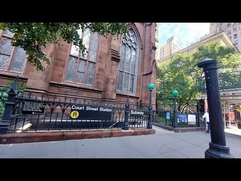 BMT 4th Avenue Line: R160A-2 & R160B (R) Train + A Tour of the Court Street-Borough Hall Station