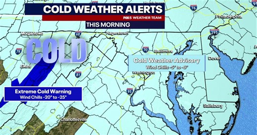 DC Weather LIVE UPDATES: Dangerous cold grips DMV amid ongoing ice and snow cleanup