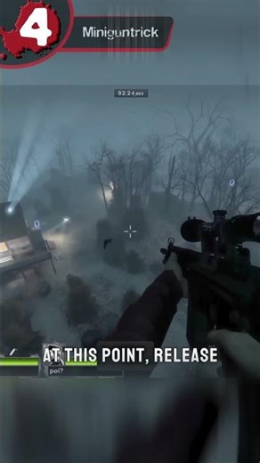 Tricks w/ Minigun #valve #source #gaming #left4dead2 #l4d2 #speedrun #tricks