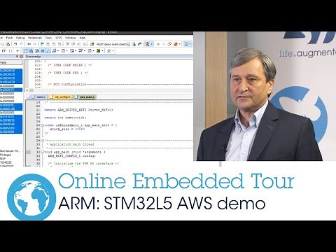 STM32L5: ARM AWS MQTT demonstration