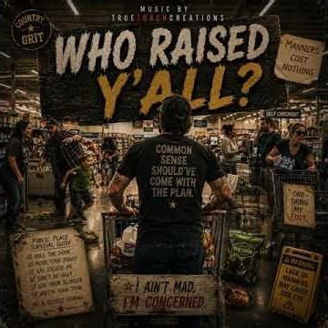 Who Raised Y’all? 😂 | Country Grit Song #countrymusic #countrygrit #newmusic #music