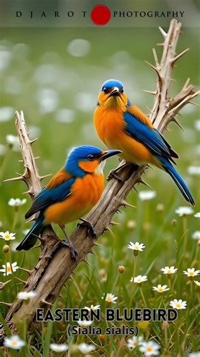 Eastern Bluebird (Sialia sialis)#Shorts#BirdEducation#WildlifePhotography