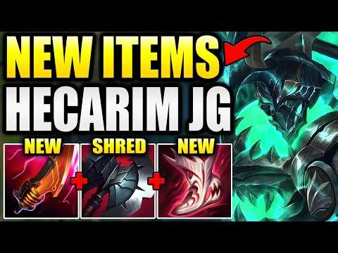 HECARIM JUNGLE IS BROKEN WITH THESE NEW ITEMS!