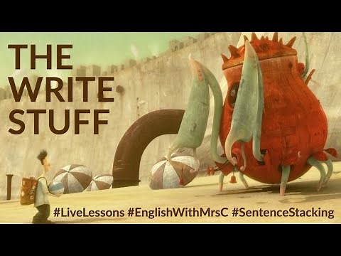 Jane Considine's Live Lessons - The Lost Thing - Sentence Lesson 3